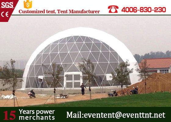 China 25meters Tent van de het dak Grote Koepel van diameter de witte pvc voor 1000 mensen leverancier