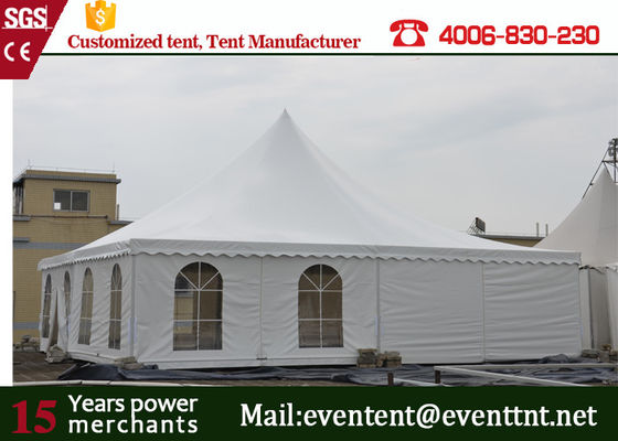China veelhoekige bevallige middeleeuwse tent 6x6m van tentengazebo voor verkoop met ISO-certifacation leverancier