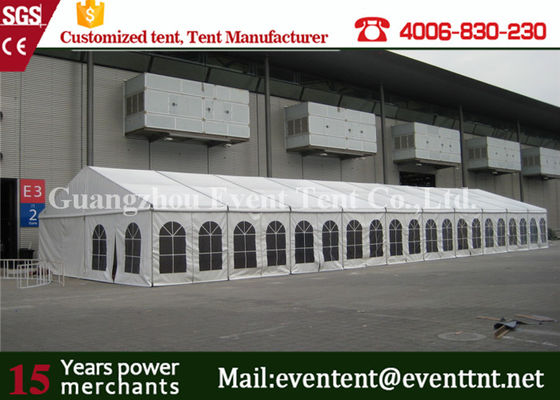 China 20 X 30 Meters van de Tweede Handpartij de Tent met Glasdeuren/Airconditioner voor gebeurtenissen leverancier