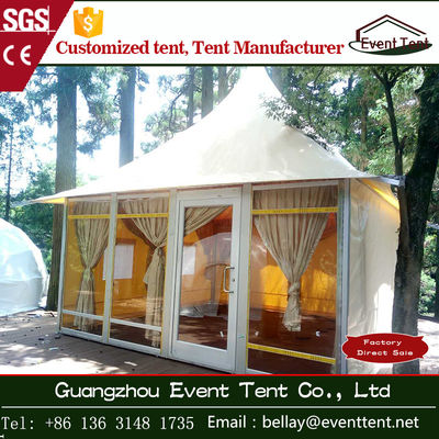 China de duidelijke fabrikanten van de spanwijdte yurt tent, carpas van de het hoteltent van de luxepagode leverancier