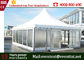 Gebeurtenis geprefabriceerd hotel die de speciale tent van de glaspagode voor tentoonstelling bouwen leverancier