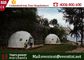 Luxe het Kamperen Tent Geodetische Koepel 6m Diameterpersoon 6 - 8 met Duidelijke Muren leverancier