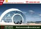 330m tenten van de diameter de grote super koepel, duidelijke transparante koepeltent voor kamperende familie leverancier