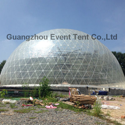 China de aangepaste 30meter-tent van de diameter grote duidelijke transparante geodetische koepel leverancier
